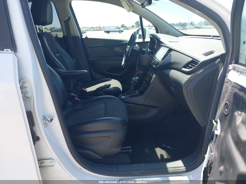 2018 Buick Encore VIN KL4CJASB1JB664001 IAAI salvage auction — FRONT END, Salvage (California), sold $825 on 2026-07-14 (photo 5)