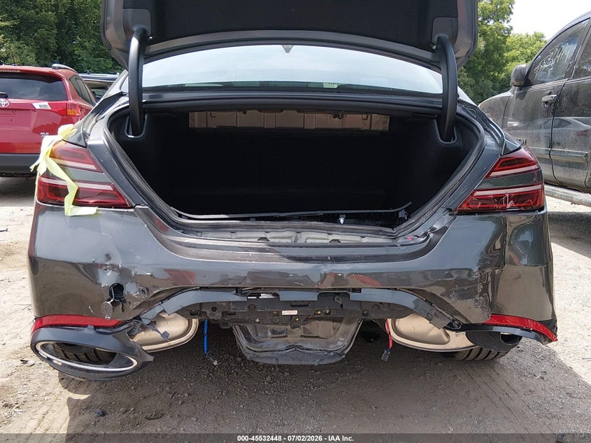 2026 Genesis G70 VIN KMTG14SC1TU174491 IAAI salvage auction — REAR END, Enterprise Vehicles Clear Only (Kansas), sold $21,800 on 2026-07-15 (photo 6)