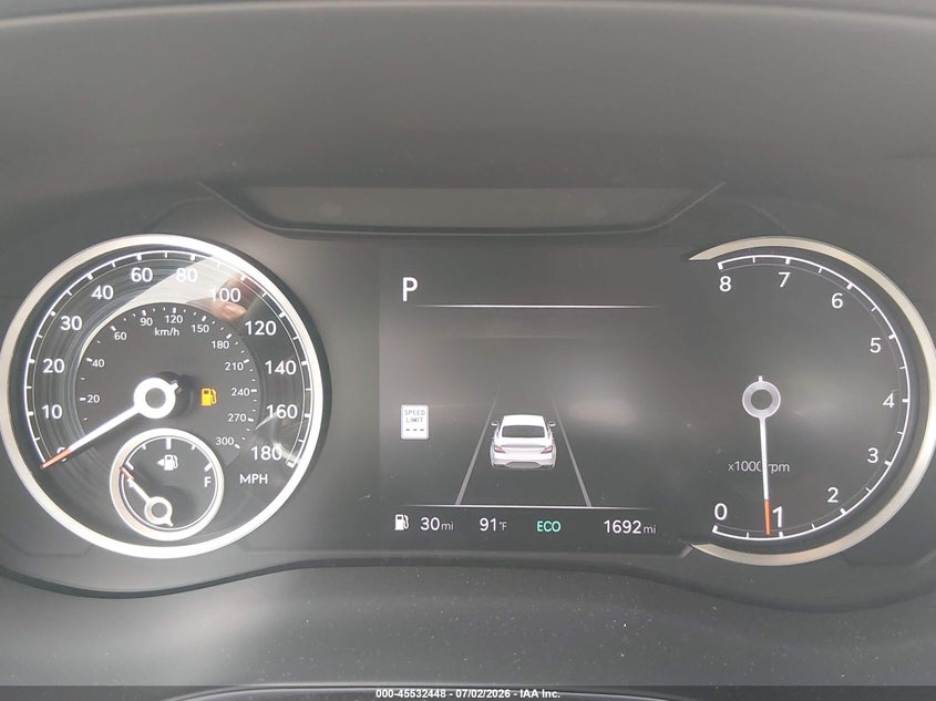 2026 Genesis G70 VIN KMTG14SC1TU174491 IAAI salvage auction — REAR END, Enterprise Vehicles Clear Only (Kansas), sold $21,800 on 2026-07-15 (photo 7)