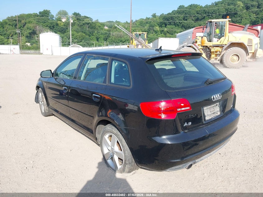 2011 Audi A3 VIN WAUKJAFM4BA149639 IAAI salvage auction — FRONT END, Salvage (Pennsylvania), sold $300 on 2026-07-24 (photo 3)