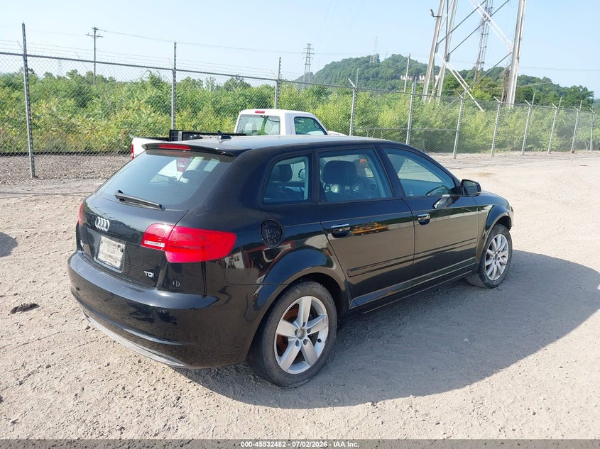 2011 Audi A3 VIN WAUKJAFM4BA149639 IAAI salvage auction — FRONT END, Salvage (Pennsylvania), sold $300 on 2026-07-24 (photo 4)