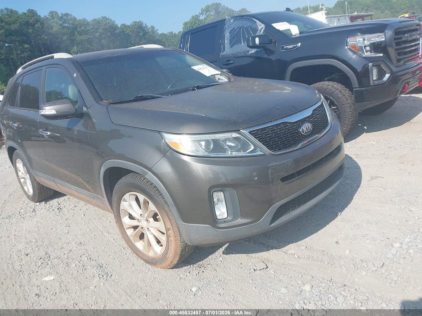 2015 Kia Sorento VIN 5XYKU4A74FG587970 IAAI salvage auction — NORMAL WEAR, Salvage Title, sold $25 on 2026-07-21 (photo 1)