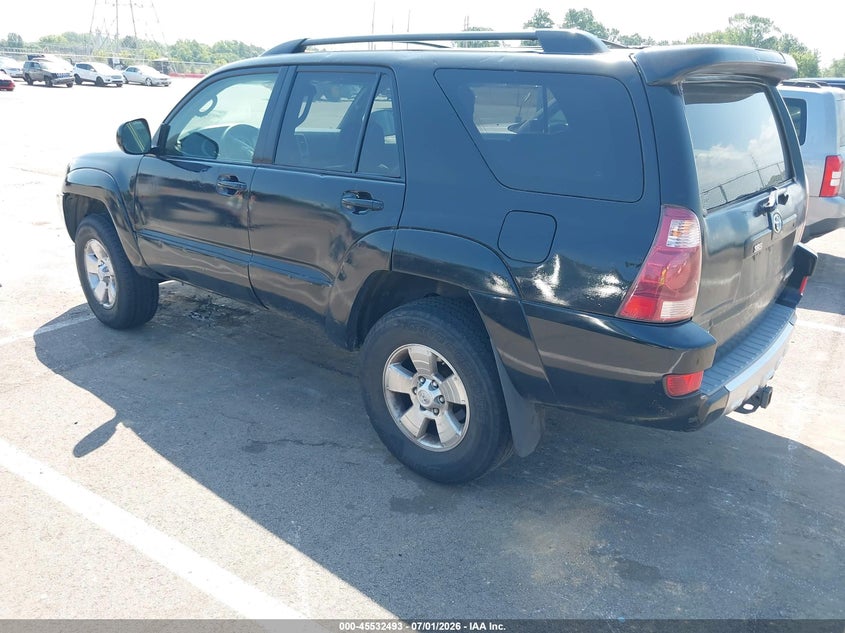 2004 Toyota 4runner VIN JTEZT17R340019006 IAAI salvage auction — NORMAL WEAR, Clear (Tennessee), sold $1,750 on 2026-07-14 (photo 3)
