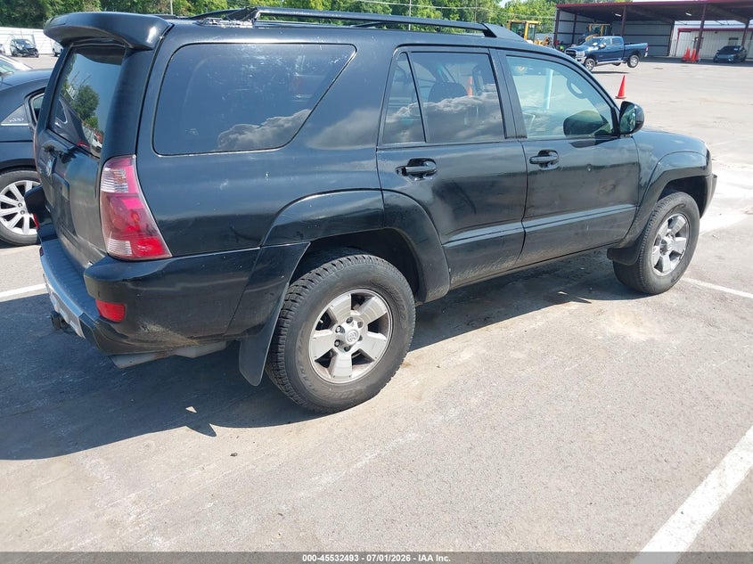 2004 Toyota 4runner VIN JTEZT17R340019006 IAAI salvage auction — NORMAL WEAR, Clear (Tennessee), sold $1,750 on 2026-07-14 (photo 4)