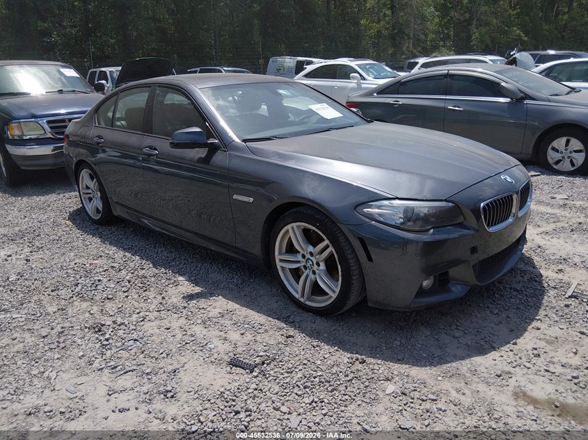2015 BMW 5er VIN WBA5B1C50FG128183 IAAI salvage auction — NORMAL WEAR, Clear (South Carolina), sold $1,000 on 2026-07-28 (photo 1)