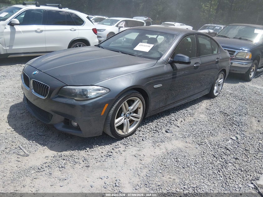 2015 BMW 5er VIN WBA5B1C50FG128183 IAAI salvage auction — NORMAL WEAR, Clear (South Carolina), sold $1,000 on 2026-07-28 (photo 2)