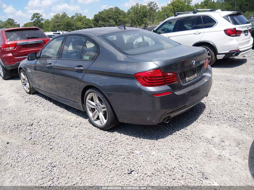2015 BMW 5er VIN WBA5B1C50FG128183 IAAI salvage auction — NORMAL WEAR, Clear (South Carolina), sold $1,000 on 2026-07-28 (photo 3)