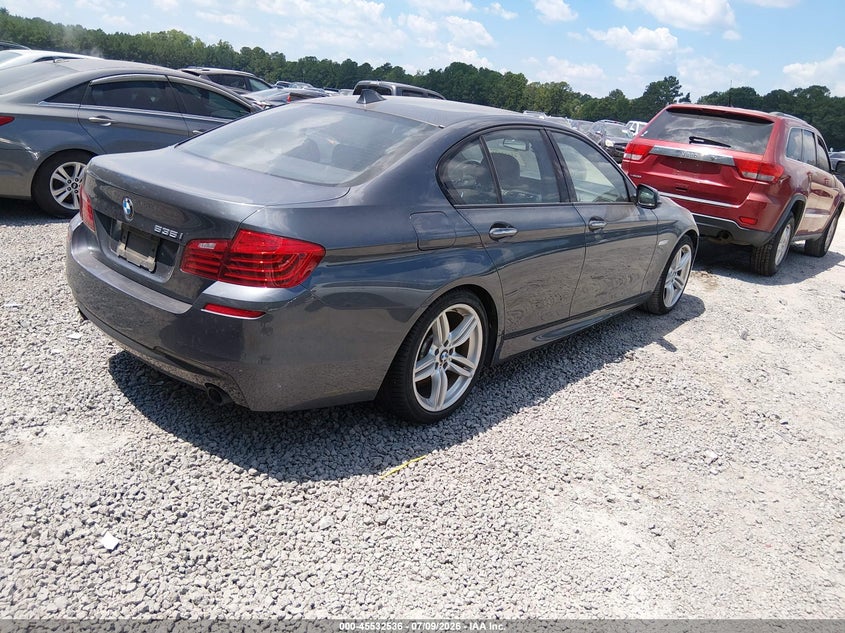 2015 BMW 5er VIN WBA5B1C50FG128183 IAAI salvage auction — NORMAL WEAR, Clear (South Carolina), sold $1,000 on 2026-07-28 (photo 4)