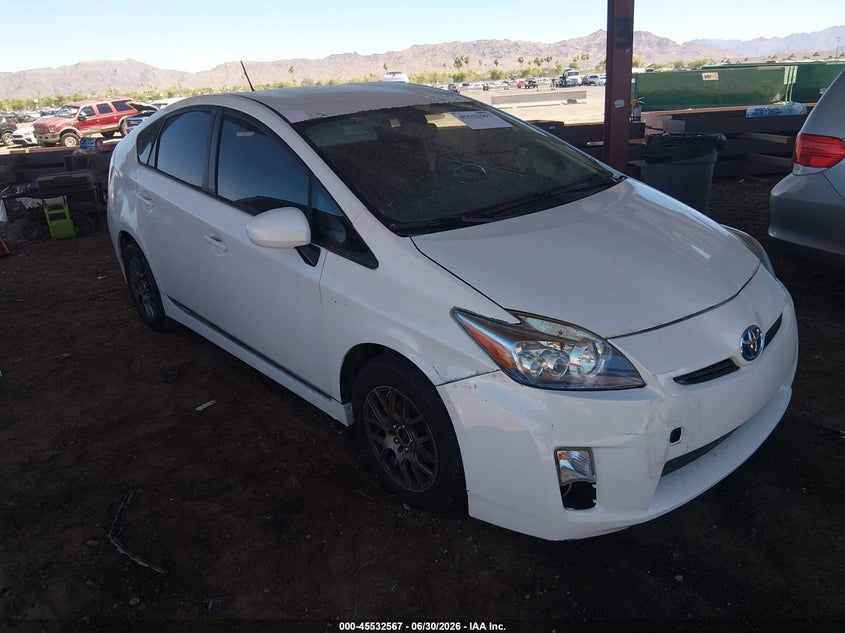 2010 Toyota Prius v VIN JTDKN3DU4A5175977 IAAI salvage auction — NORMAL WEAR, Clear-Dealer Only (Arizona), sold $450 on 2026-07-28 (photo 1)