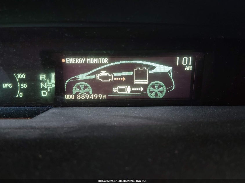2010 Toyota Prius v VIN JTDKN3DU4A5175977 IAAI salvage auction — NORMAL WEAR, Clear-Dealer Only (Arizona), sold $450 on 2026-07-28 (photo 7)