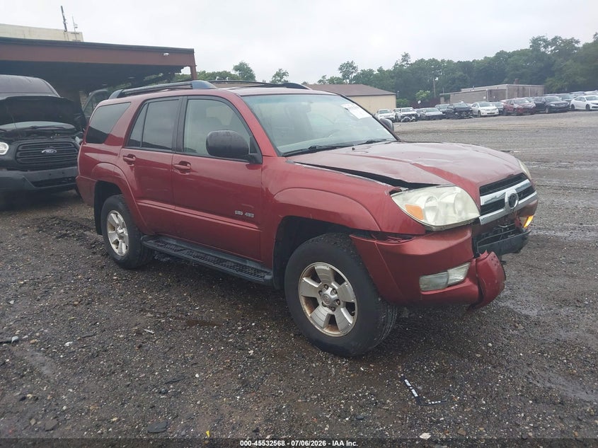 2005 Toyota 4runner VIN JTEBU14RX58035435 IAAI salvage auction — FRONT END, Mv-907A (New York), sold $2,100 on 2026-07-17 (photo 1)