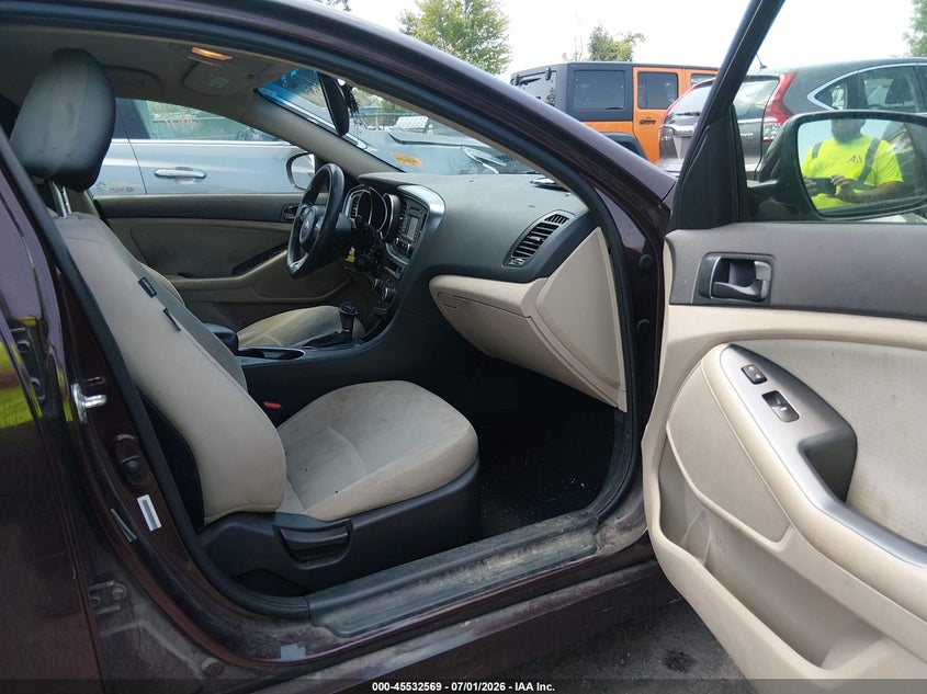 2014 Kia Optima VIN 5XXGM4A75EG335377 IAAI salvage auction — HAIL, Salvage (Ohio), sold $825 on 2026-07-09 (photo 5)