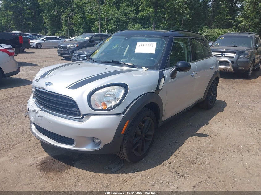 2015 Mini Countryman VIN WMWZB3C51FWR46623 IAAI salvage auction — FRONT END, Salvage Title, sold $800 on 2026-07-18 (photo 2)