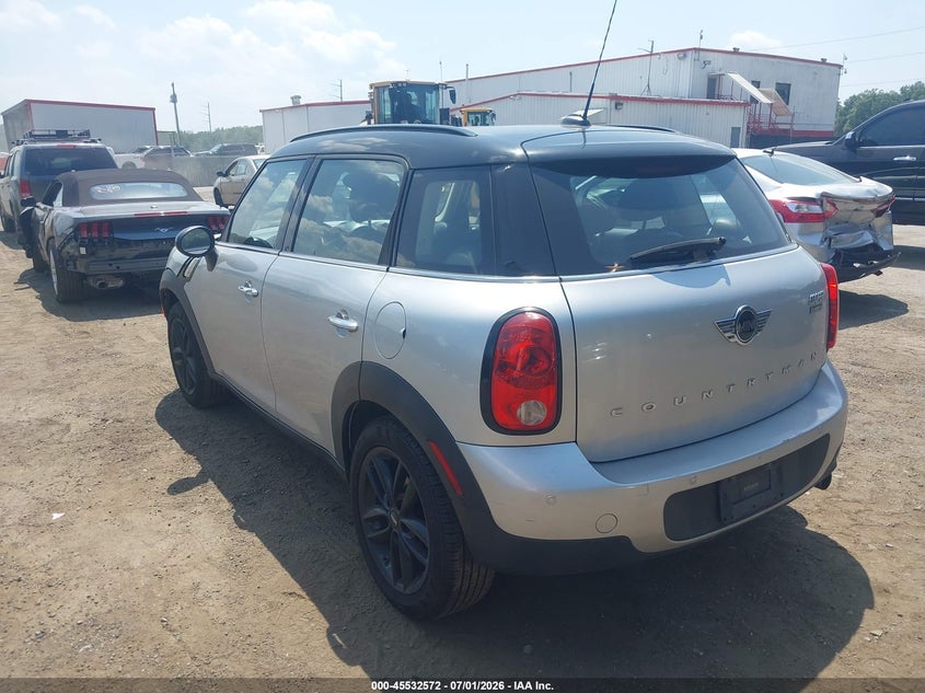 2015 Mini Countryman VIN WMWZB3C51FWR46623 IAAI salvage auction — FRONT END, Salvage Title, sold $800 on 2026-07-18 (photo 3)