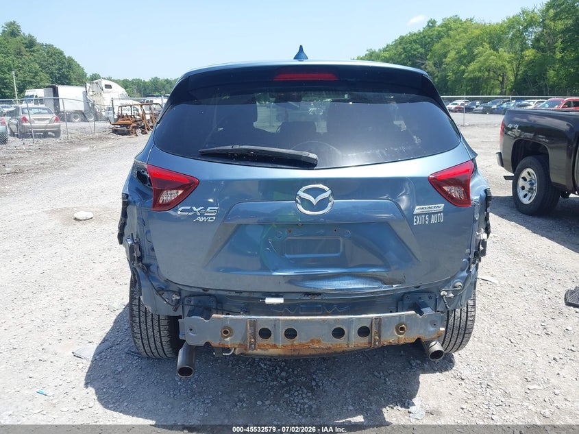 2016 Mazda Cx-5 VIN JM3KE4DY2G0680521 IAAI salvage auction — REAR END, Salvage Title, sold $3,450 on 2026-07-22 (photo 6)