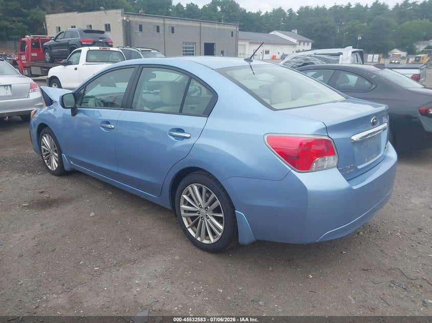 2012 Subaru Impreza VIN JF1GJAG63CH024266 IAAI salvage auction — FRONT END, Clear (Massachusetts), sold $775 on 2026-07-08 (photo 3)