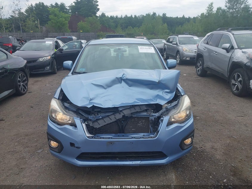 2012 Subaru Impreza VIN JF1GJAG63CH024266 IAAI salvage auction — FRONT END, Clear (Massachusetts), sold $775 on 2026-07-08 (photo 6)