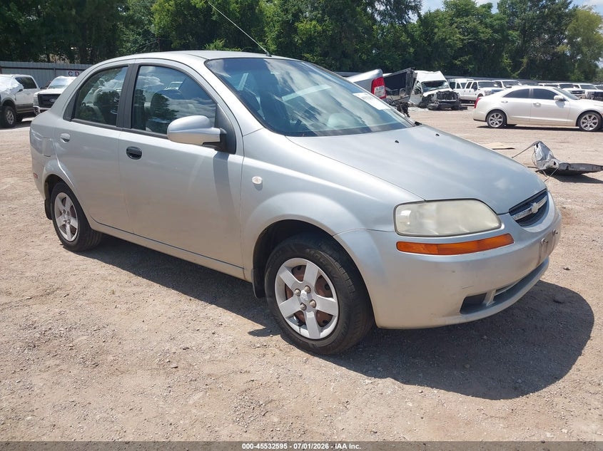 2005 Chevrolet Aveo VIN KL1TD52665B450805 IAAI salvage auction — NORMAL WEAR, Original (Texas), sold $325 on 2026-07-23 (photo 1)