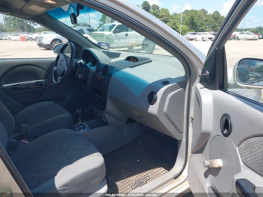 2005 Chevrolet Aveo VIN KL1TD52665B450805 IAAI salvage auction — NORMAL WEAR, Original (Texas), sold $325 on 2026-07-23 (photo 5)