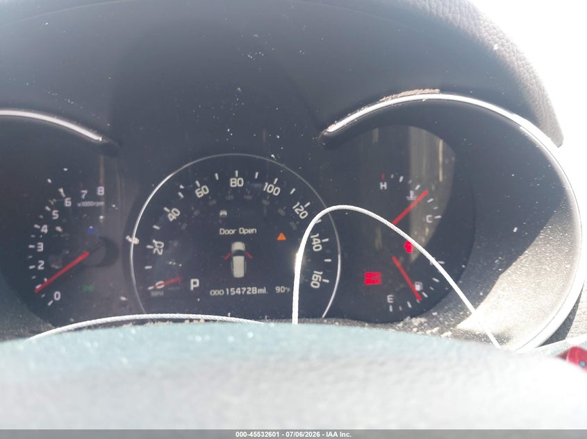 2014 Kia Sorento VIN 5XYKW4A79EG490076 IAAI salvage auction — LEFT SIDE, Salvage (Texas), sold $25 on 2026-07-29 (photo 7)