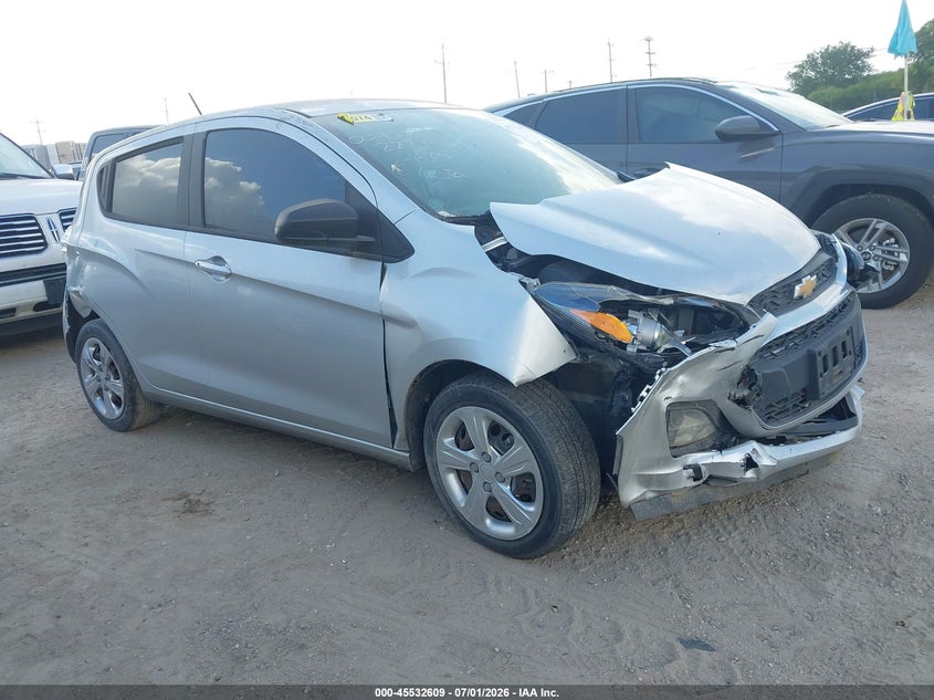 2021 Chevrolet Spark VIN KL8CB6SA7MC227912 IAAI salvage auction — NORMAL WEAR, Original (Texas), sold $625 on 2026-07-29 (photo 1)