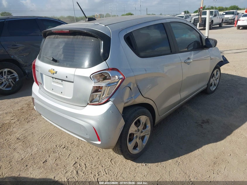 2021 Chevrolet Spark VIN KL8CB6SA7MC227912 IAAI salvage auction — NORMAL WEAR, Original (Texas), sold $625 on 2026-07-29 (photo 4)
