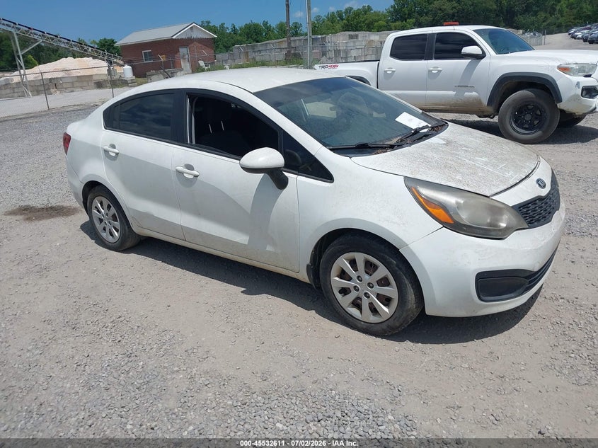 2015 Kia Rio VIN KNADM4A39F6452599 IAAI salvage auction — NORMAL WEAR, Clear (North Carolina), sold $1,000 on 2026-07-24 (photo 1)