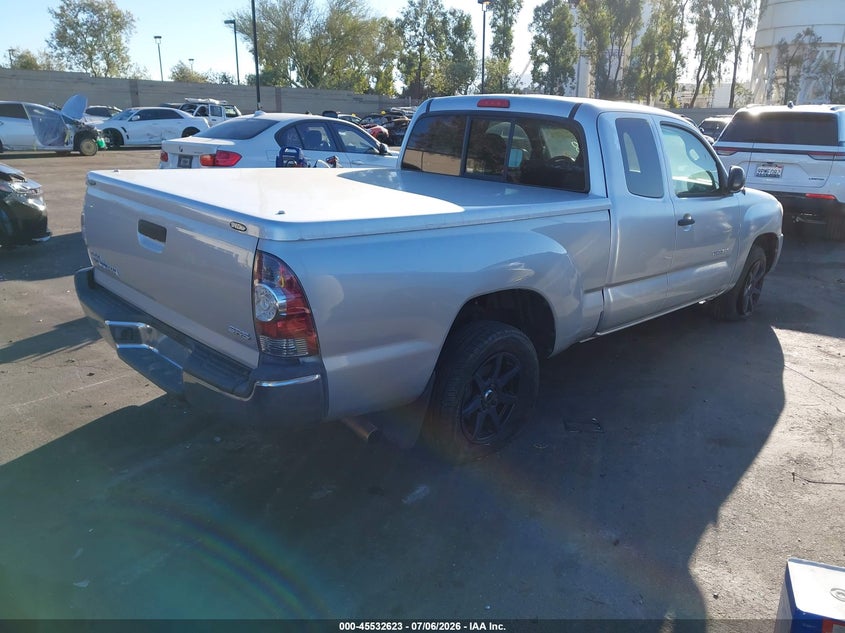 2011 Toyota Tacoma VIN 5TFTX4CN6BX007293 IAAI salvage auction — LEFT SIDE, Salvage Certificate (California), sold $6,400 on 2026-07-24 (photo 4)