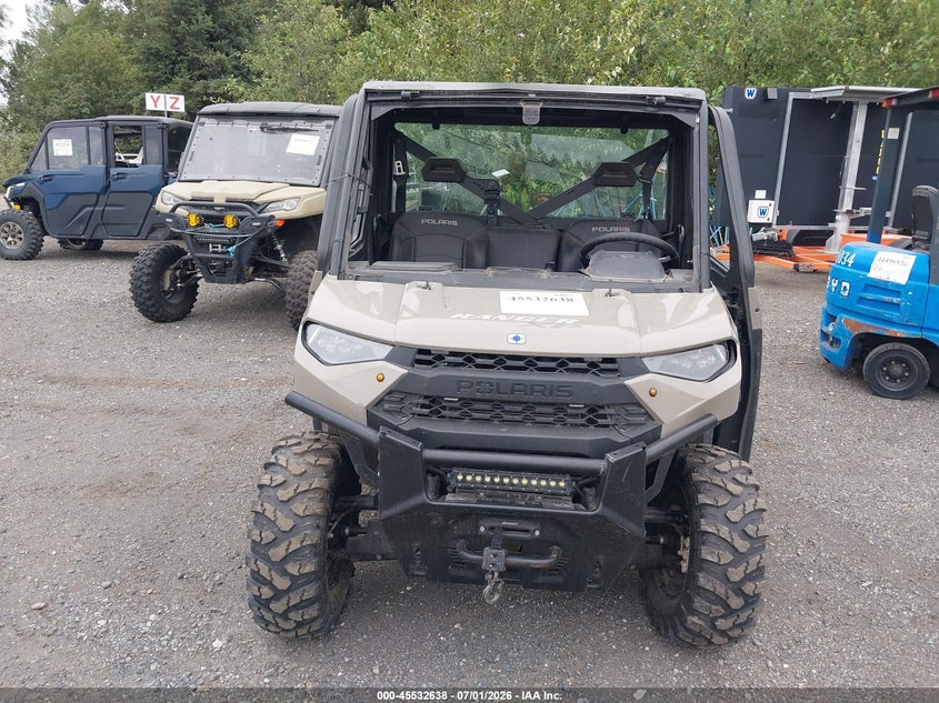 2024 Polaris Ranger VIN 4XARRE998R8698438 IAAI salvage auction — FRONT & REAR, Wait Title, sold $6,050 on 2026-08-27 (photo 5)