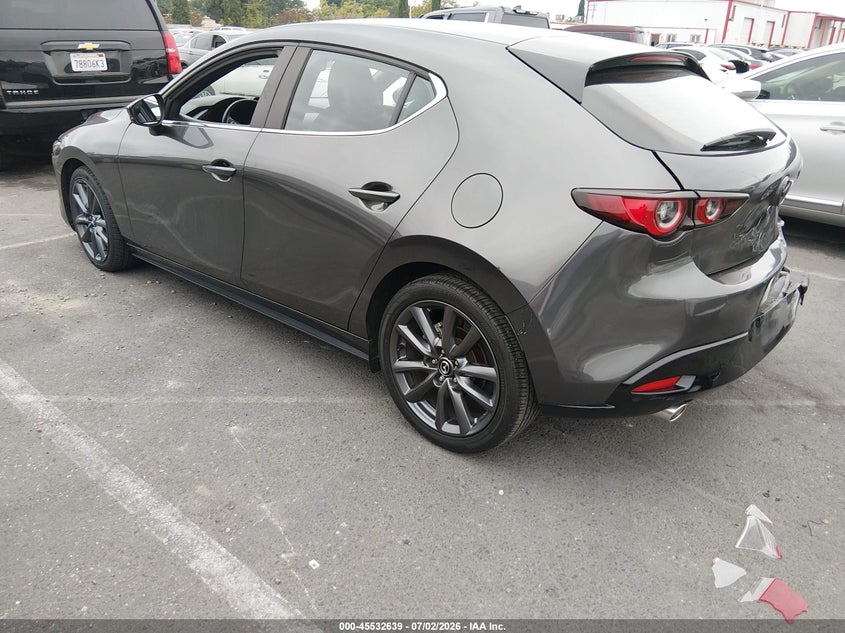 2023 Mazda 3 VIN JM1BPAKMXP1616769 IAAI salvage auction — REAR END, Salvage (California), sold $4,650 on 2026-07-13 (photo 3)