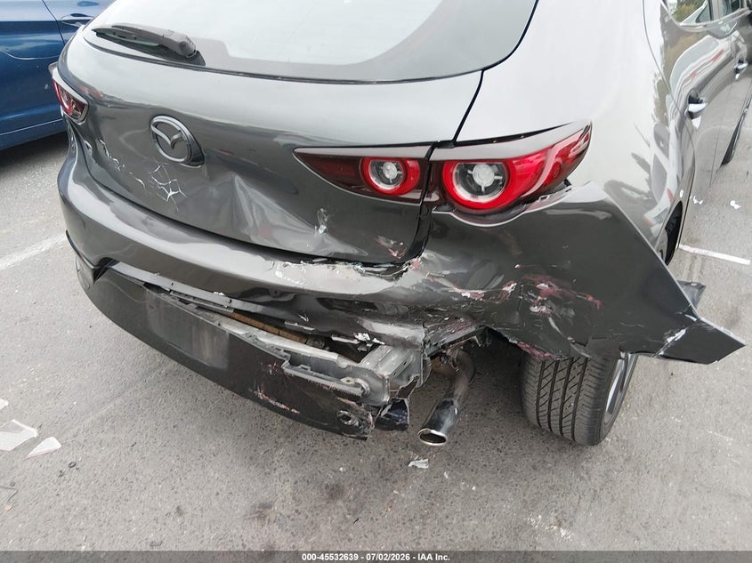 2023 Mazda 3 VIN JM1BPAKMXP1616769 IAAI salvage auction — REAR END, Salvage (California), sold $4,650 on 2026-07-13 (photo 6)