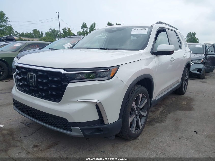 2025 Honda Pilot VIN 5FNYG1H81SB035889 IAAI salvage auction — HAIL, Wait Title, sold $25,650 on 2026-09-01 (photo 2)