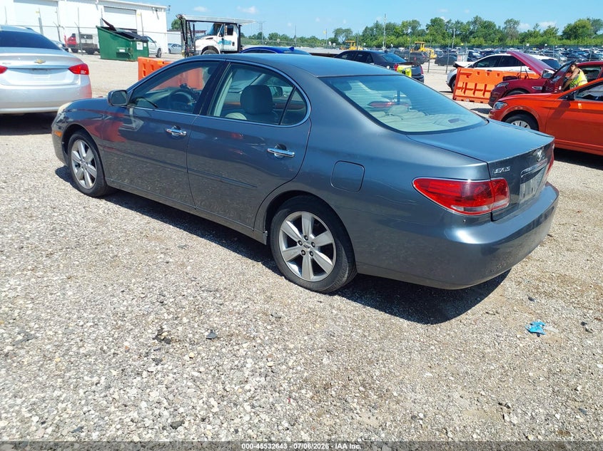 2005 Lexus Es 330 VIN JTHBA30G455119215 IAAI salvage auction — NORMAL WEAR, Clear (Illinois), sold $675 on 2026-07-15 (photo 3)