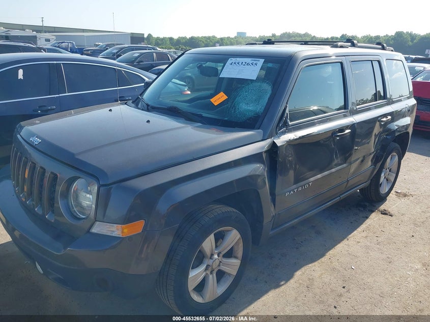 2016 Jeep Liberty (patriot) VIN 1C4NJPFB0GD700222 IAAI salvage auction — SIDE, Salvage (Ohio), sold $300 on 2026-07-23 (photo 2)