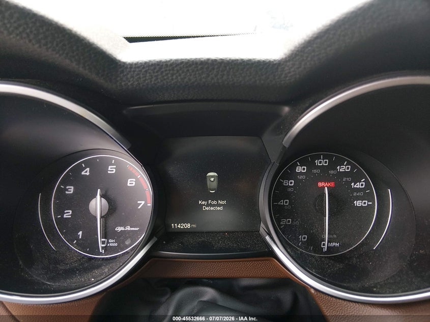 2018 Alfa romeo Stelvio VIN ZASFAKBN0J7B73416 IAAI salvage auction — FRONT END, Salvage (North Carolina), sold $3,050 on 2026-08-12 (photo 7)