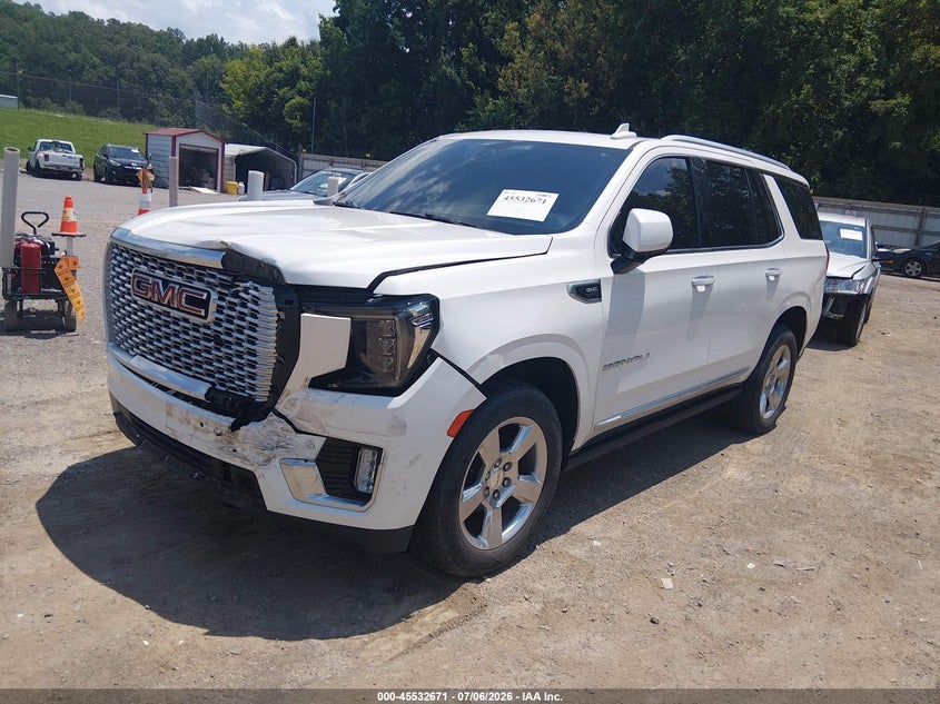 2021 Gmc Yukon VIN 1GKS2DKL8MR205461 IAAI salvage auction — FRONT END, Salvage Title, sold $22,000 on 2026-07-26 (photo 2)