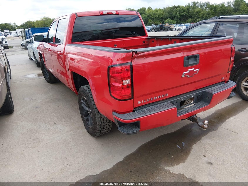 2018 Chevrolet Silverado 1500 VIN 3GCUKREC0JG642654 IAAI salvage auction — NORMAL WEAR, Original (Texas), sold $7,300 on 2026-07-29 (photo 3)