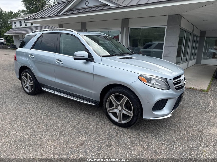 2016 Mercedes-benz Gle class VIN 4JGDA5GB0GA666794 IAAI salvage auction — NORMAL WEAR, Clear (Virginia), sold $13,500 on 2026-08-02 (photo 1)