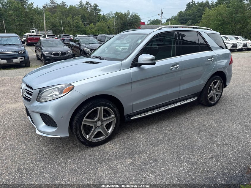 2016 Mercedes-benz Gle class VIN 4JGDA5GB0GA666794 IAAI salvage auction — NORMAL WEAR, Clear (Virginia), sold $13,500 on 2026-08-02 (photo 2)