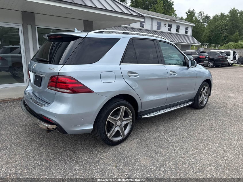 2016 Mercedes-benz Gle class VIN 4JGDA5GB0GA666794 IAAI salvage auction — NORMAL WEAR, Clear (Virginia), sold $13,500 on 2026-08-02 (photo 4)