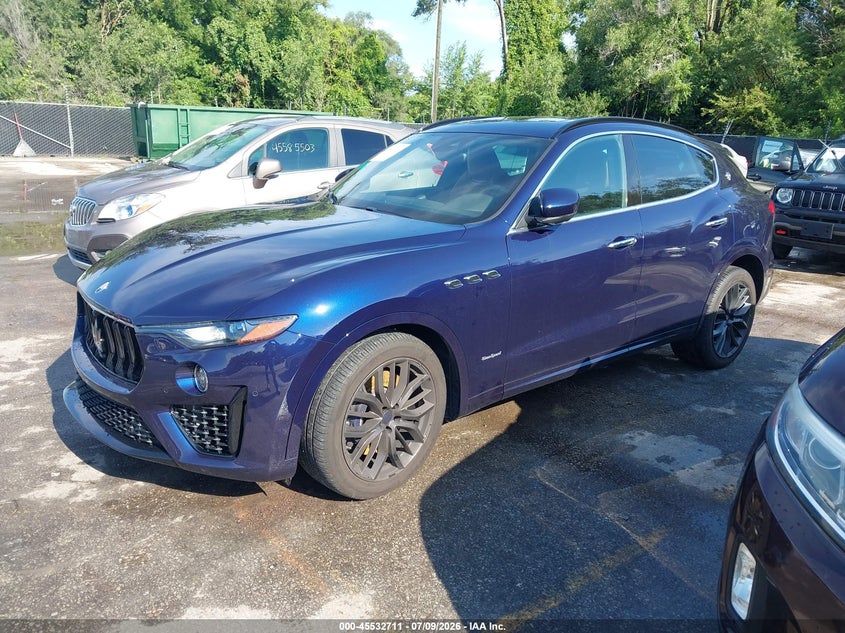 2019 Maserati Levante VIN ZN661YUS1KX322270 IAAI salvage auction — FRONT END, Salvage (Kansas), sold $11,800 on 2026-08-12 (photo 2)