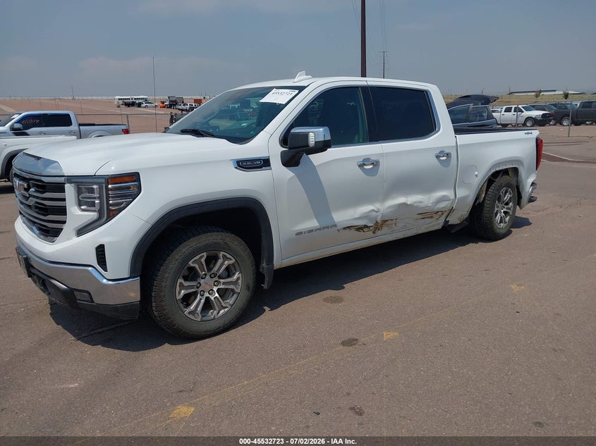 2025 Gmc SIERRA VIN 3GTUUDED6SG200629 IAAI salvage auction — SIDE, Enterprise Vehicles Clear Only (Nevada), sold $25,150 on 2026-07-14 (photo 2)