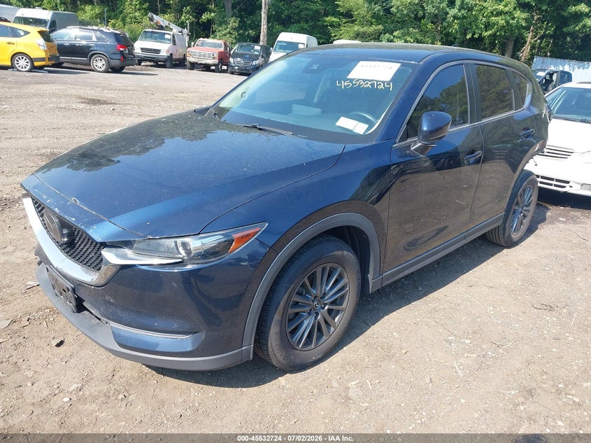 2021 Mazda Cx-5 VIN JM3KFBCM1M0413737 IAAI salvage auction — REAR END, Salvage Title, sold $5,500 on 2026-07-28 (photo 2)