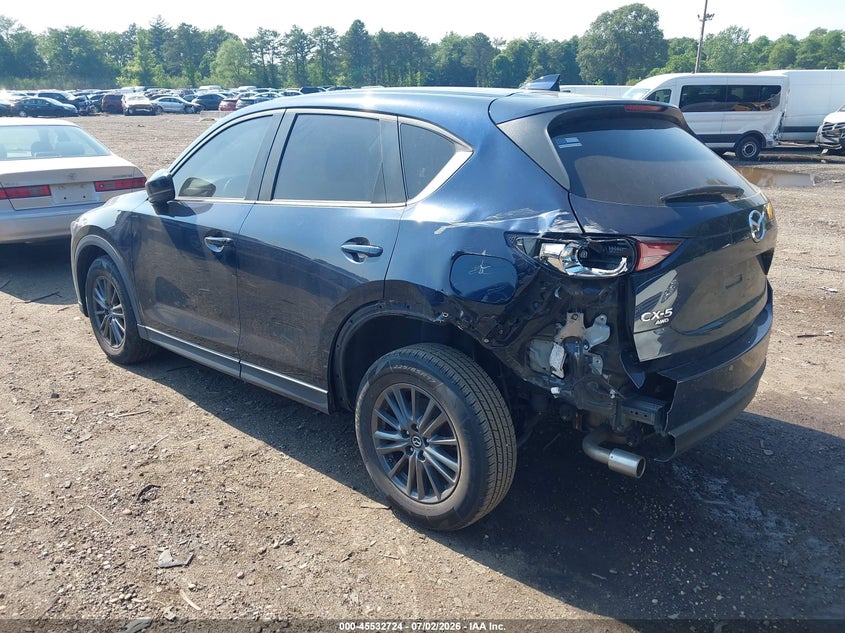 2021 Mazda Cx-5 VIN JM3KFBCM1M0413737 IAAI salvage auction — REAR END, Salvage Title, sold $5,500 on 2026-07-28 (photo 3)