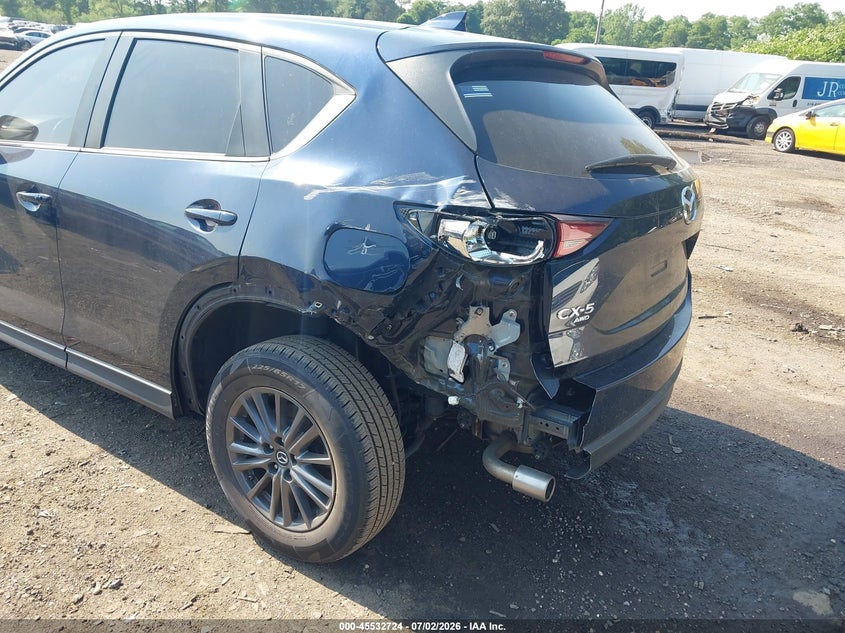 2021 Mazda Cx-5 VIN JM3KFBCM1M0413737 IAAI salvage auction — REAR END, Salvage Title, sold $5,500 on 2026-07-28 (photo 6)