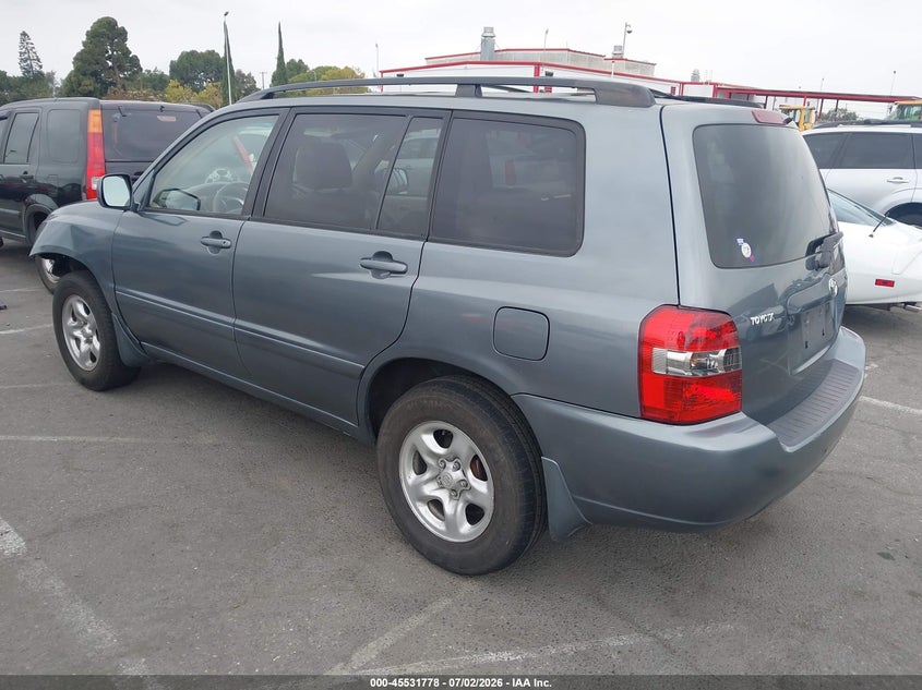 2004 Toyota Highlander VIN JTEGD21A040093688 IAAI salvage auction — FRONT END, Salvage (California), sold $625 on 2026-07-23 (photo 3)