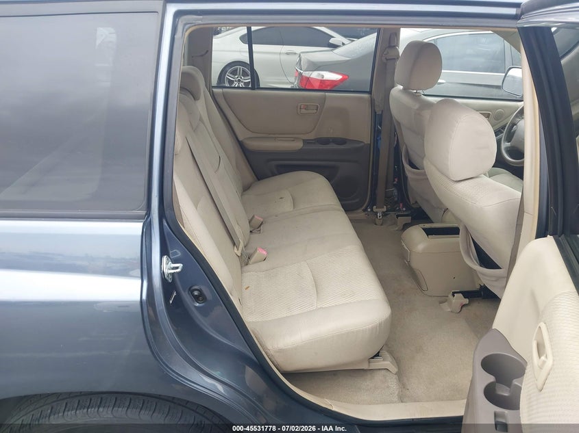 2004 Toyota Highlander VIN JTEGD21A040093688 IAAI salvage auction — FRONT END, Salvage (California), sold $625 on 2026-07-23 (photo 8)