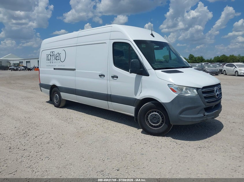 2021 Mercedes-benz Sprinter VIN W1W40CHY1MT053408 IAAI salvage auction — RIGHT SIDE, Salvage (Texas), sold $6,600 on 2026-07-29 (photo 1)