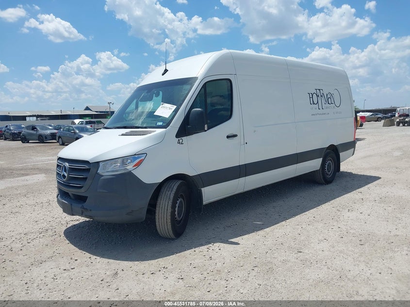 2021 Mercedes-benz Sprinter VIN W1W40CHY1MT053408 IAAI salvage auction — RIGHT SIDE, Salvage (Texas), sold $6,600 on 2026-07-29 (photo 2)