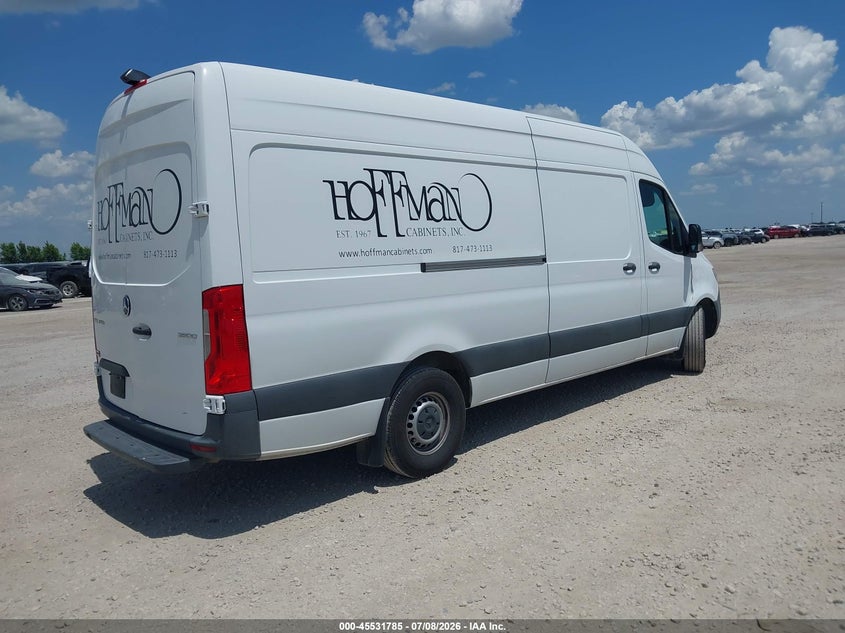 2021 Mercedes-benz Sprinter VIN W1W40CHY1MT053408 IAAI salvage auction — RIGHT SIDE, Salvage (Texas), sold $6,600 on 2026-07-29 (photo 4)